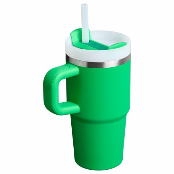 Stanley The Quencher H2.O FlowState™ Tumbler with Handle Vacuum Bottles Hot Coral