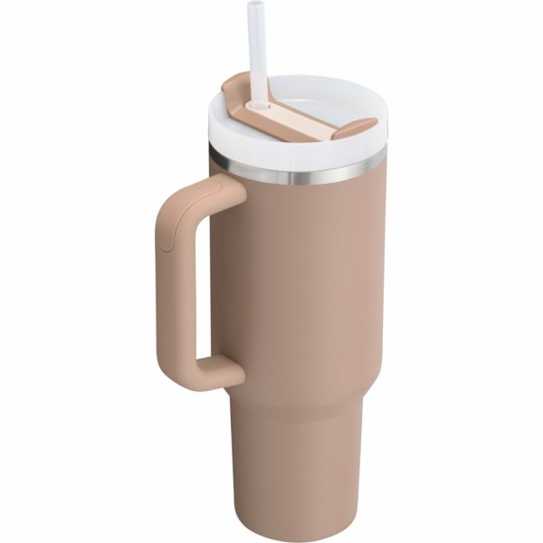 Almond Rose Stanley The Almond Rose Quencher H2.0 FlowState™ Tumbler Vacuum Bottles