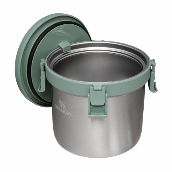 Stanley Adventure Stay Hot Camp Crock Camp Cookware & Gear Stainless Steel Shale