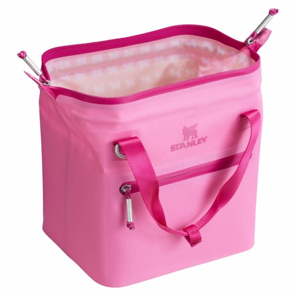 Stanley All Day Julienne Mini Cooler - Rose Quartz | Eco-Friendly Picnic Cooler