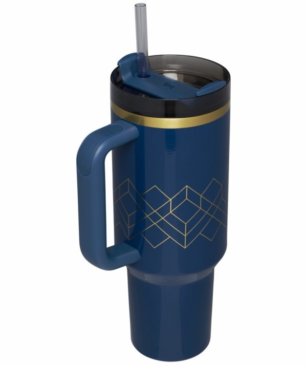 Cream Gloss Deco Stanley Deco Collection Quencher H2.0 FlowState™ Tumbler Valentine’s Day