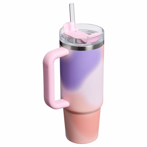 Stanley The Quencher H2.0 Flowstate™ Tumbler Valentine’s Day Hot Coral