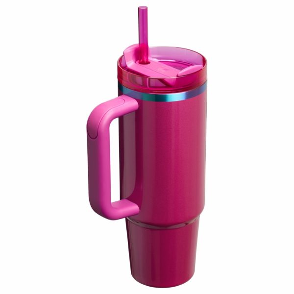 Hot Coral Stanley The Quencher H2.0 Flowstate™ Tumbler Valentine’s Day